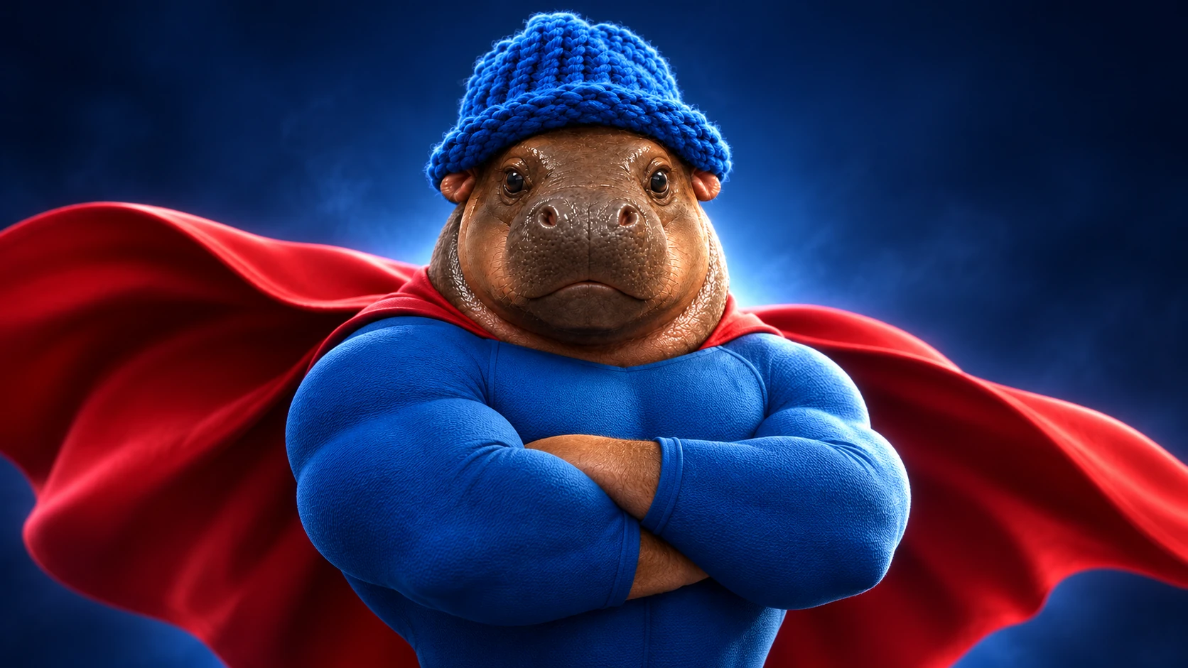 SC crosses his arms, ready to protect the good vibes